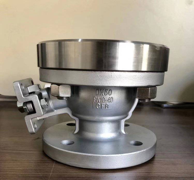 斜桿式釜底放料球閥